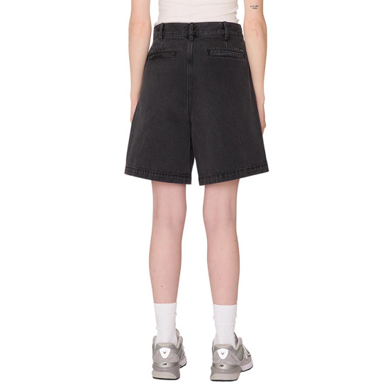 Obey Γυναικείο σορτς Eli II Denim Pleated Short